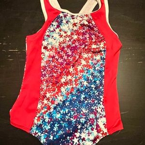 7/8 Danskin Americana leotard